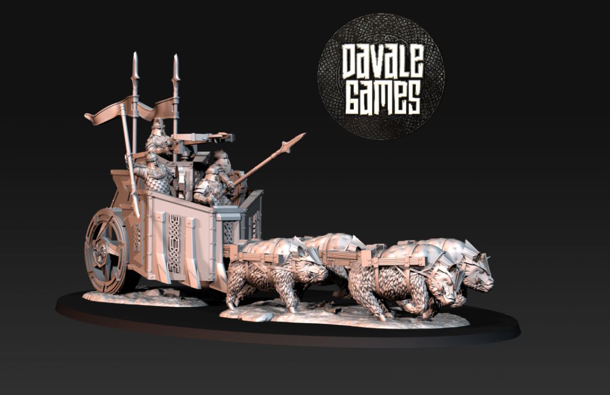 Iron Dwarves Chariot